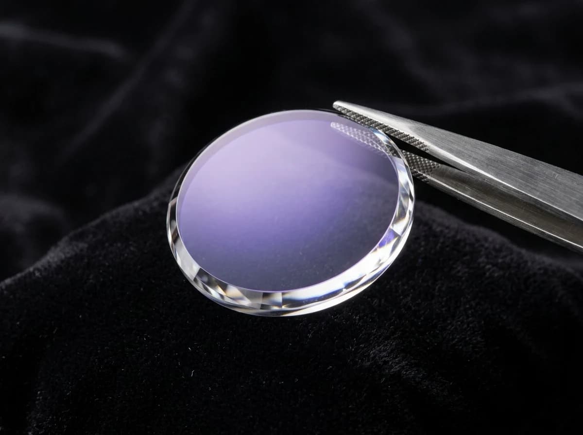 Sapphire Crystal Glass